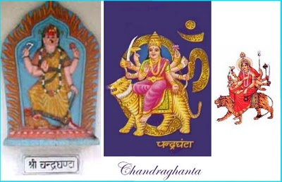 Information About Goddess Navdurga. Nine Avatars of Goddess Durga Navratri, Navdurga Festive Articles   